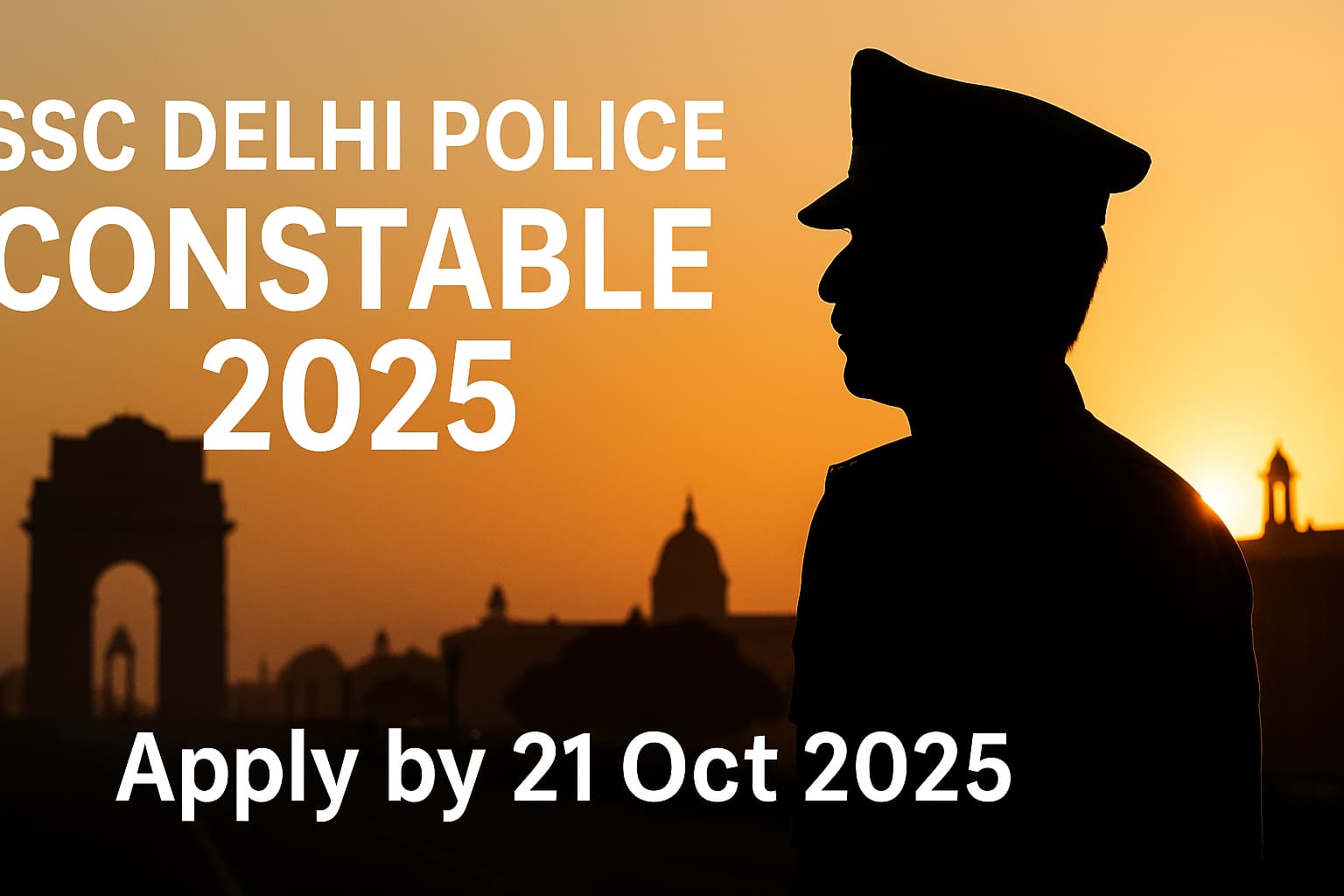 Delhi पुलिस में कांस्टेबल भर्ती 2025: 7565 पदों पर सुनहरा अवसर, जानें पूरी डिटेल